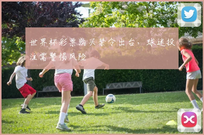世界杯彩票购买禁令出台,球迷投注需警惕风险